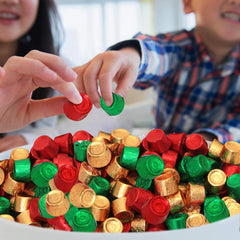 Buha Sweets in Christmas stocking display for easy gifting idea