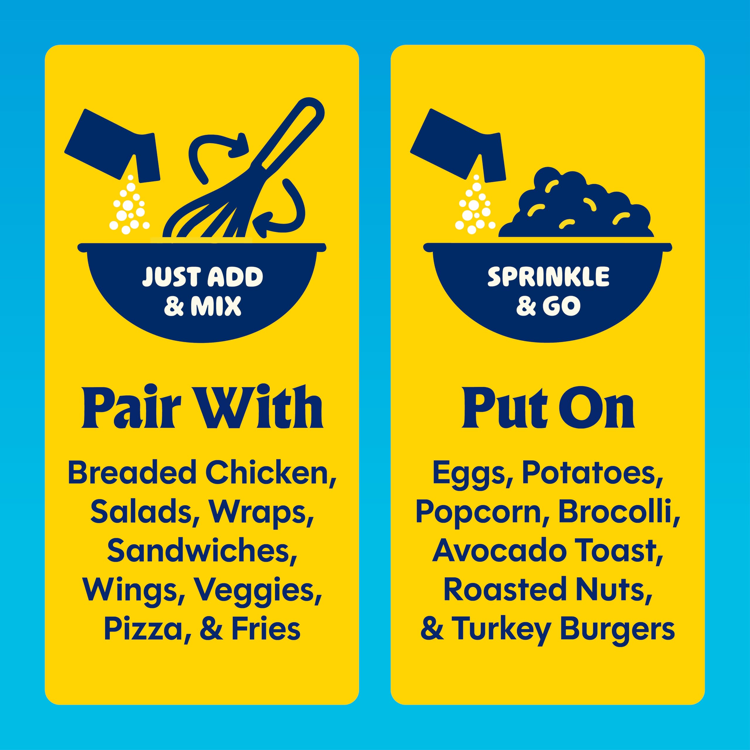 Build the Body sprinkled on popcorn offering savory protein boost