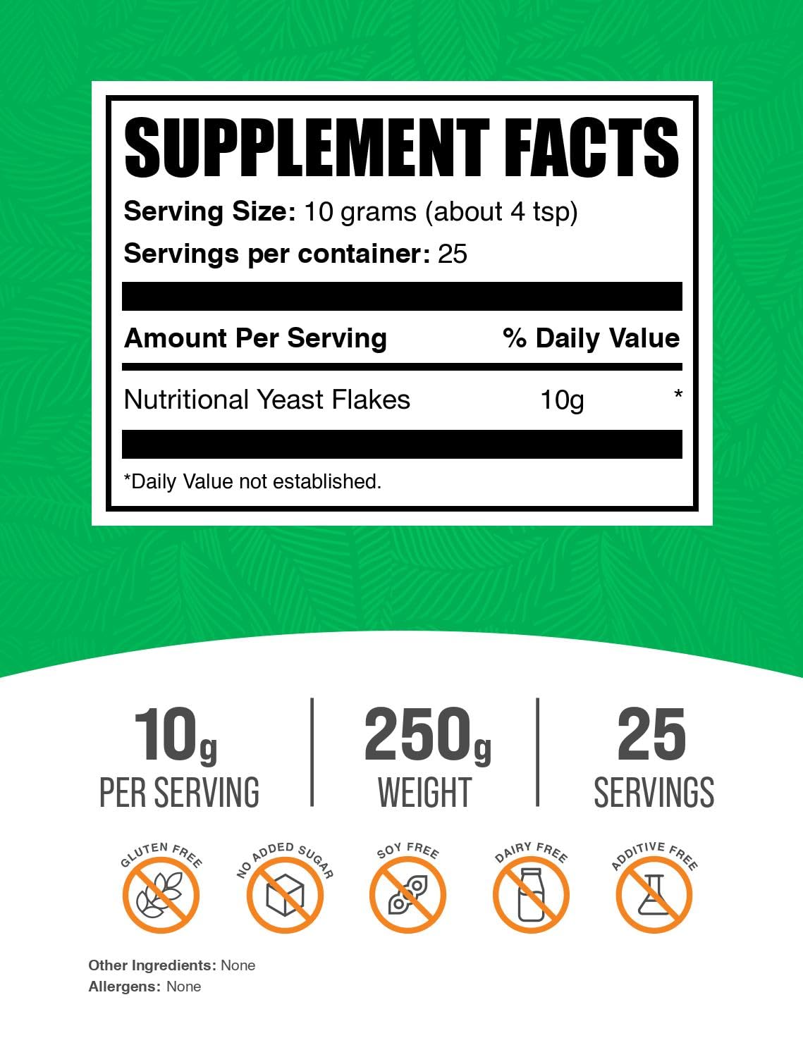 BulkSupplements close-up of flaky texture highlighting easy-to-blend benefit