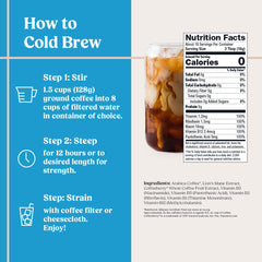 Bulletproof coarse-ground coffee texture ideal for smooth cold brew extraction