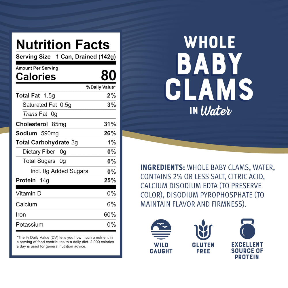 Bumble Bee clams served in creamy chowder bowl, showcasing quick meal convenience