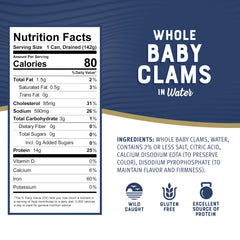 Bumble Bee clams served in creamy chowder bowl, showcasing quick meal convenience