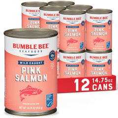 Bumble Bee front of can showing label and size, clear pantry-ready protein benefit