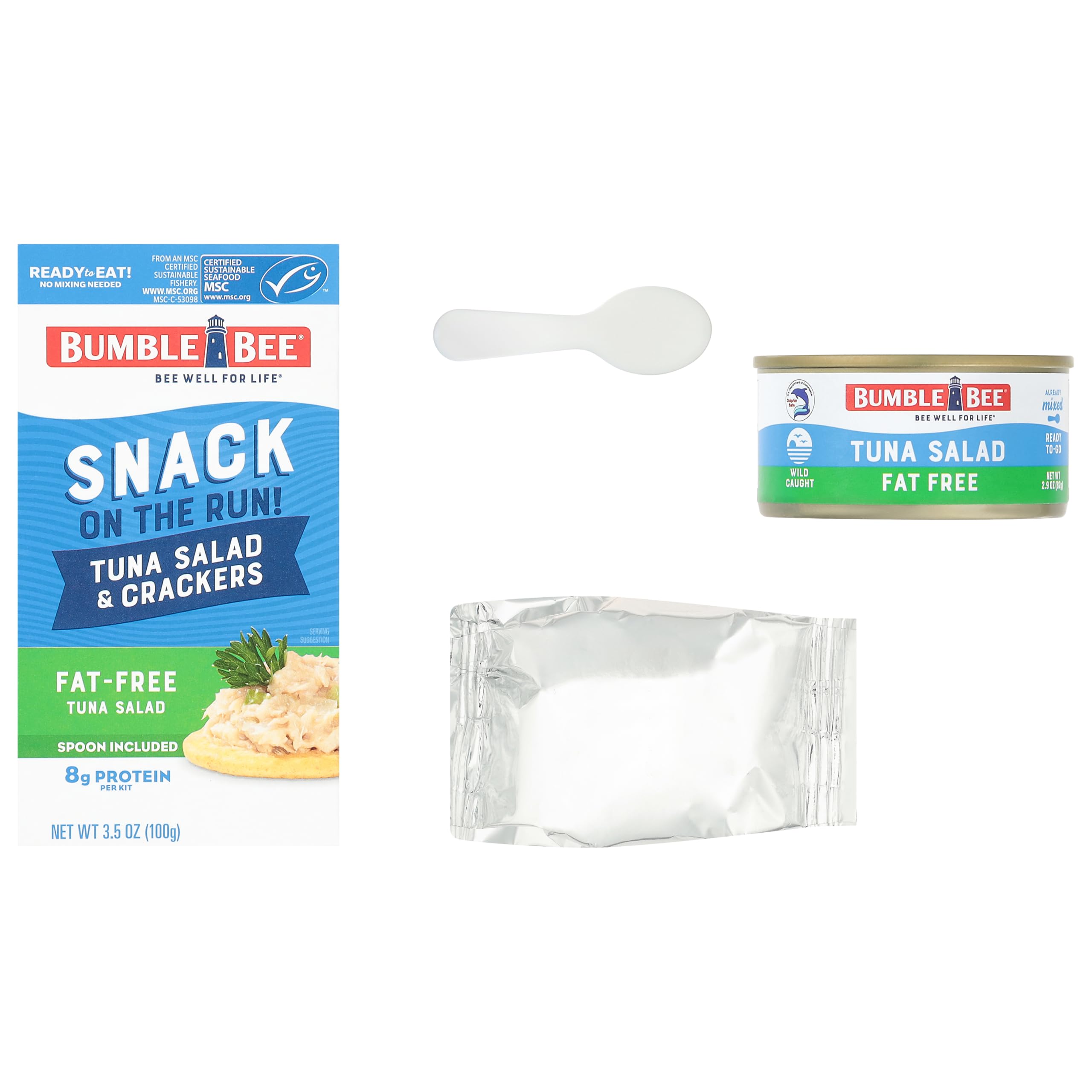 Bumble Bee pack of 12 stacked boxes for pantry-ready supply