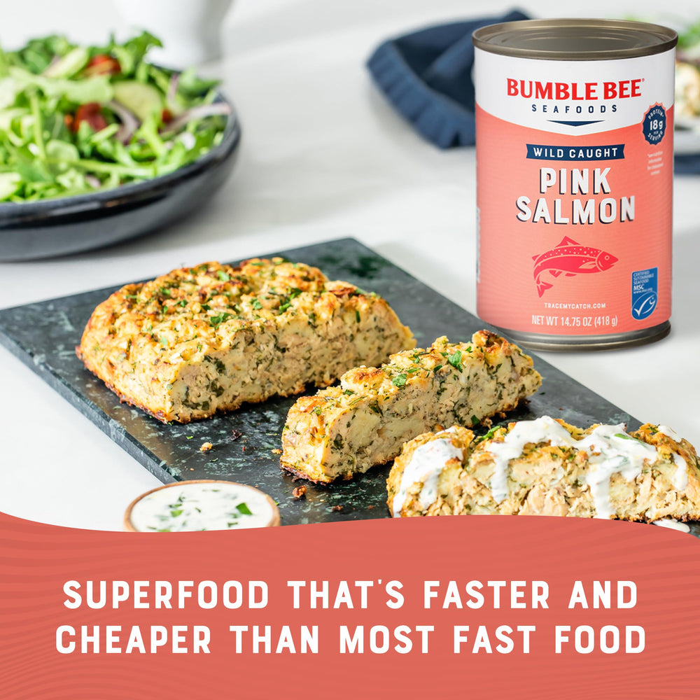 Bumble Bee prepared salmon tacos demonstrating versatility and fast dinner benefit