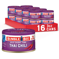 Bumble Bee Thai Chili front packaging showing ready-to-eat convenience