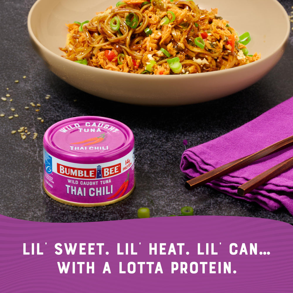 Bumble Bee Thai Chili tuna on toast lifestyle for quick meal ideas