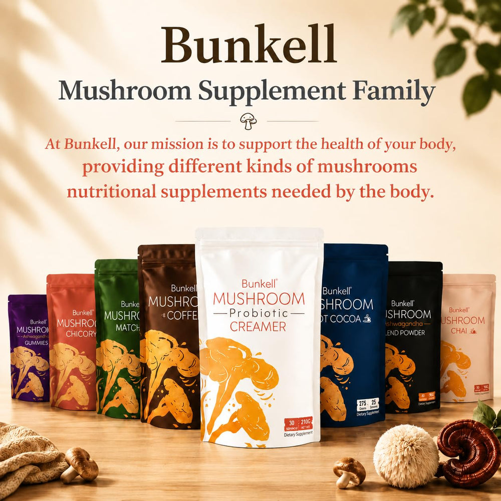 Bunkell probiotic graphic emphasizing 1 billion CFU per serving
