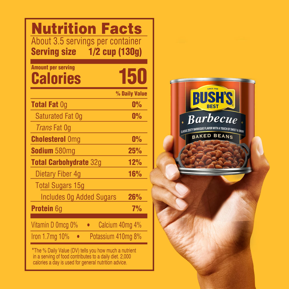 Bush's Best close-up of beans and sauce highlighting tender texture