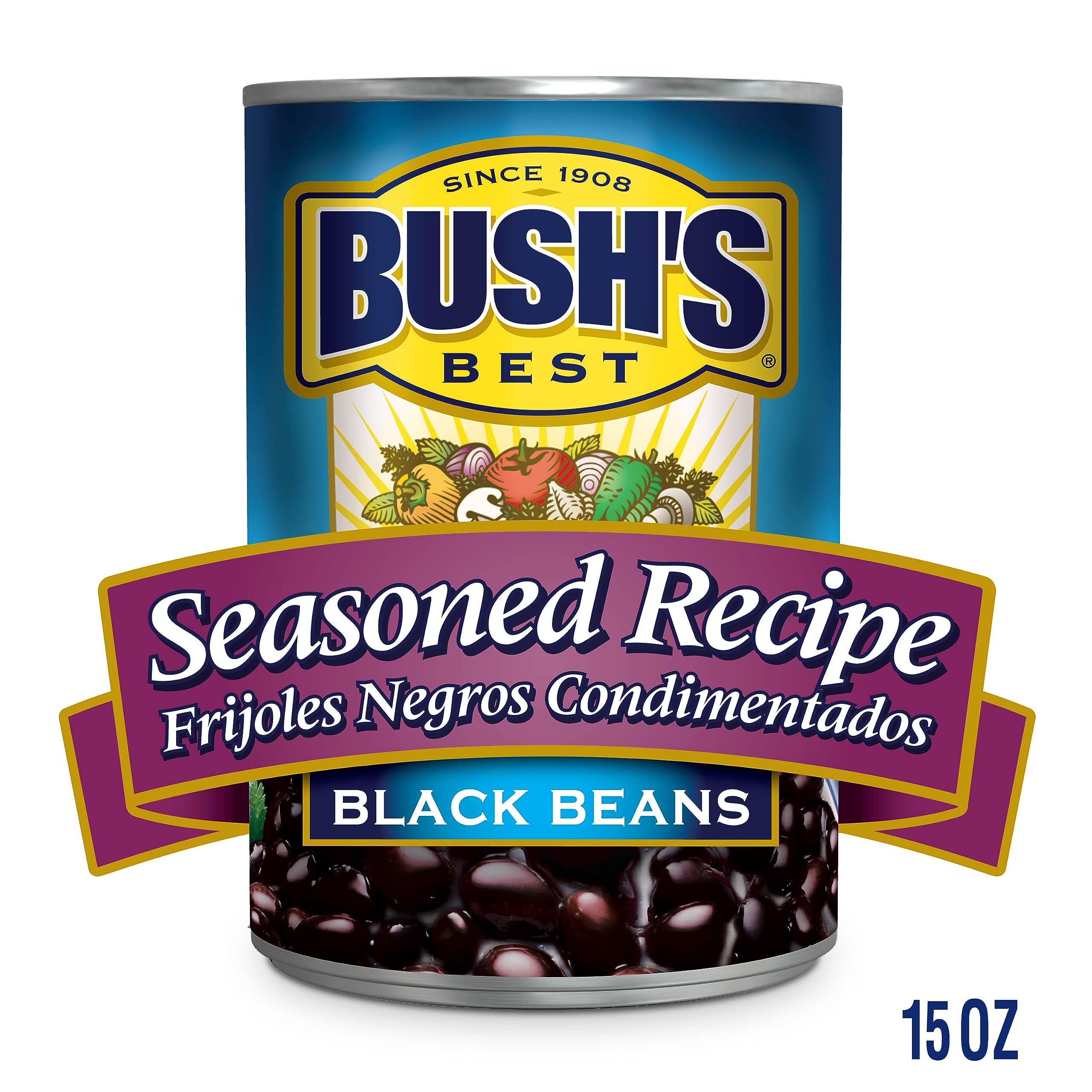 bush's best close-up of bean texture highlighting firm, heat-stable quality
