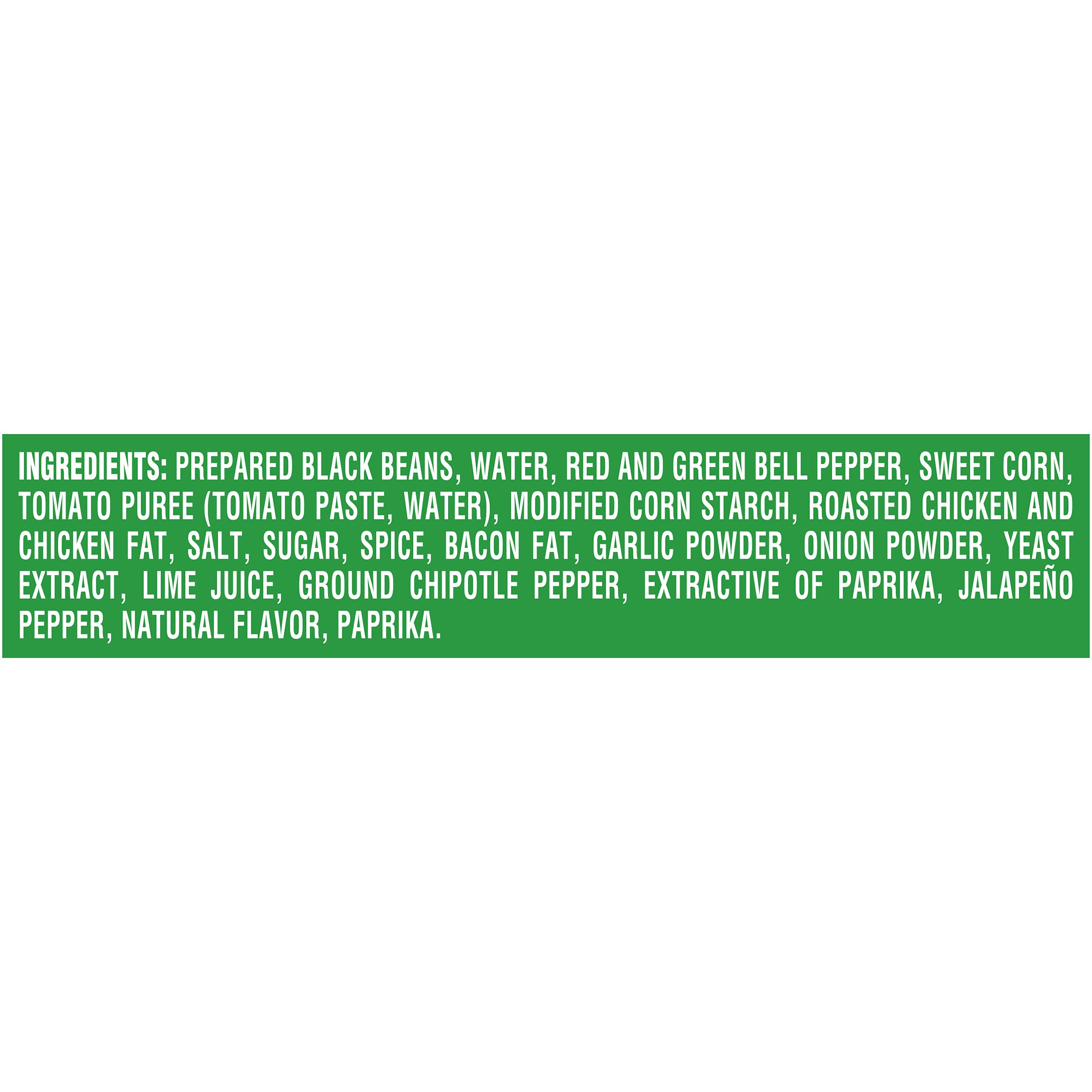 Bush's Best can bottom with recycling symbol promoting eco-friendly disposal