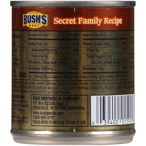 Bush's Best close-up of tender navy beans highlighting texture