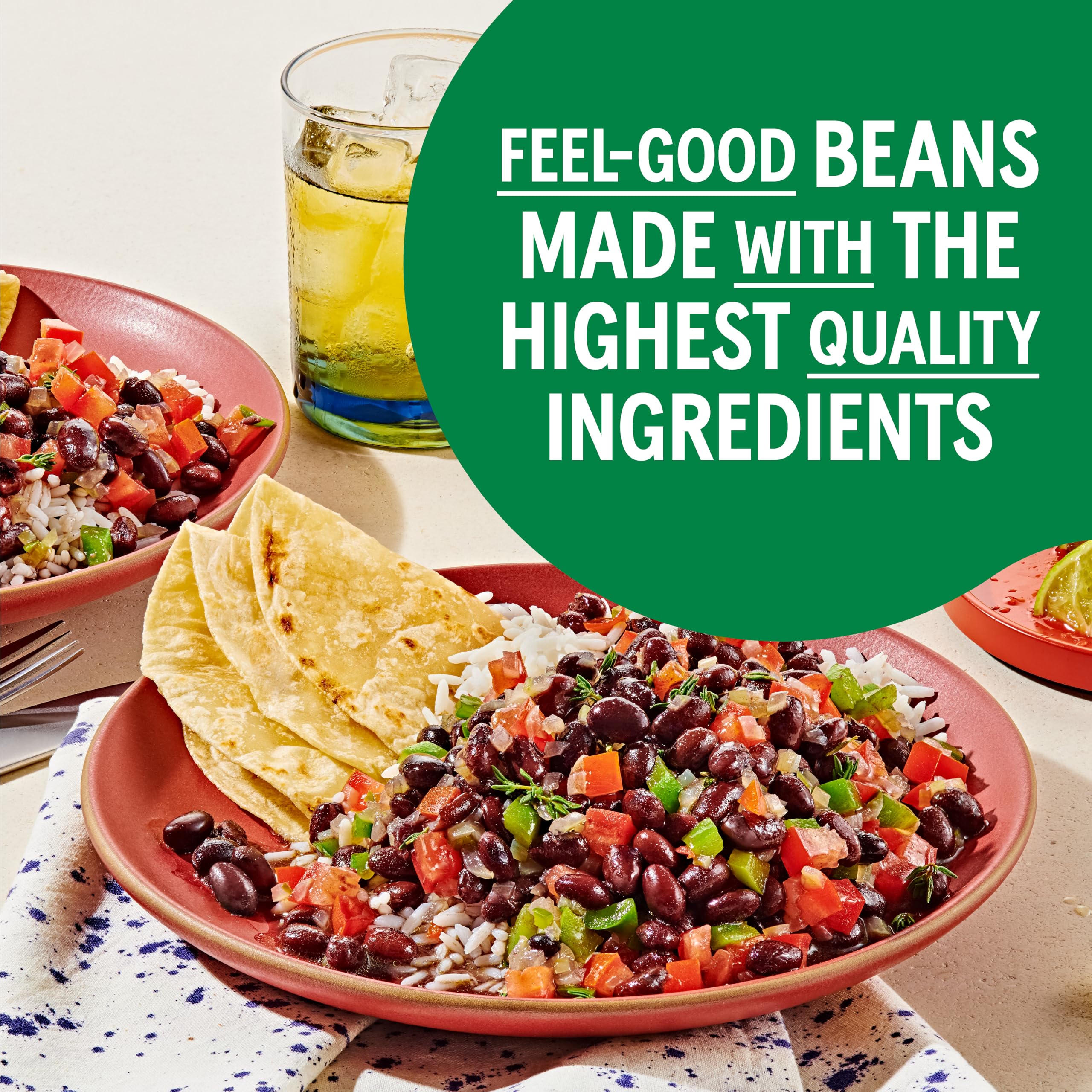 Mashed Bush's Best black beans on board, ideal for dips or spreads