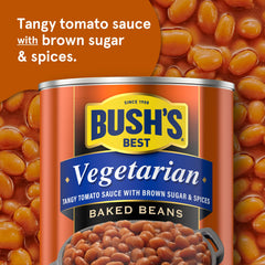 Bush's Best spoon serving beans highlighting ready-to-serve convenience