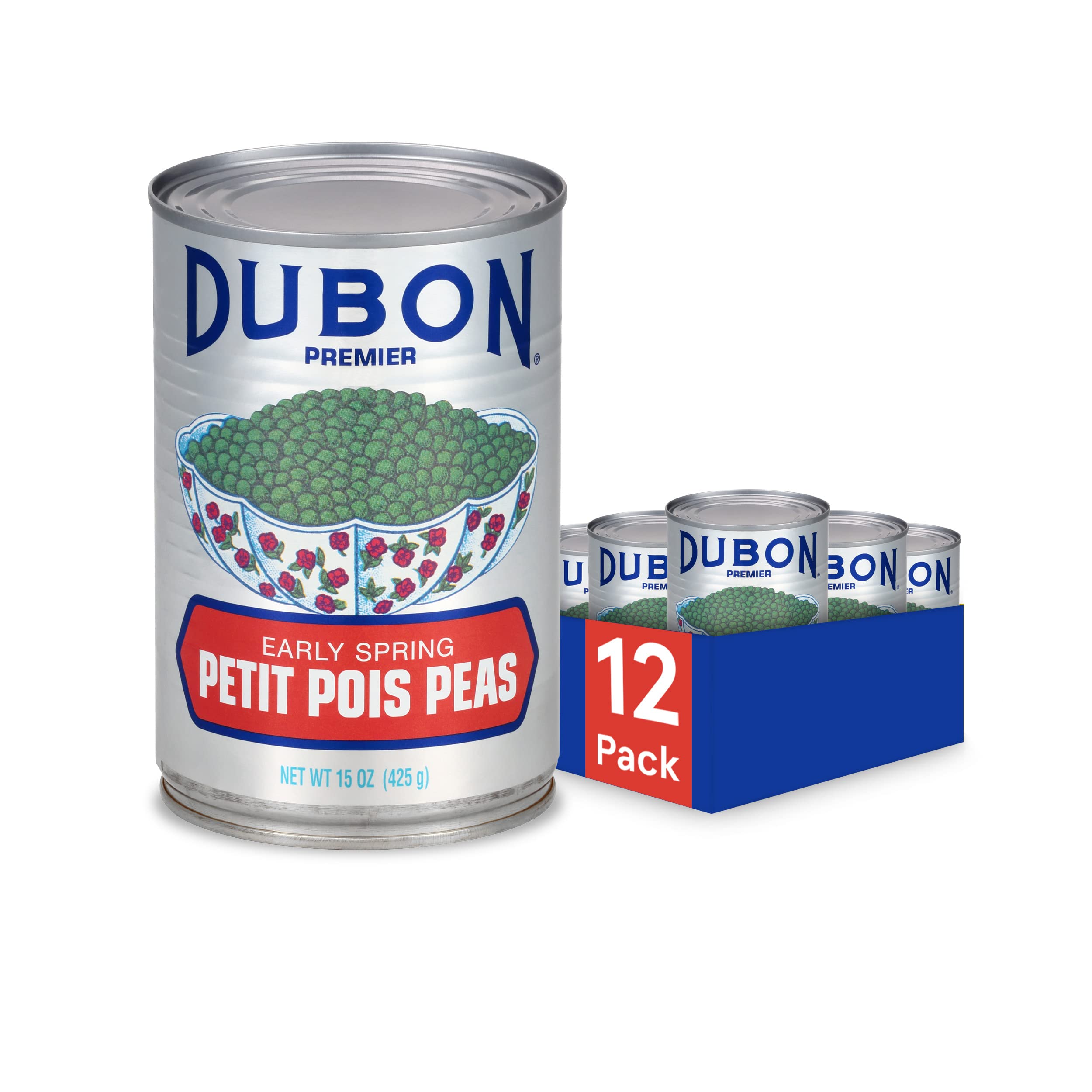 Bush's Dubon Premier front packaging showing 15 oz can and label, convenient pantry staple