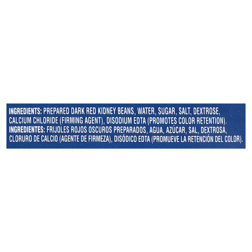 Stacked recyclable cans of Bush's Best in pantry highlighting bulk value