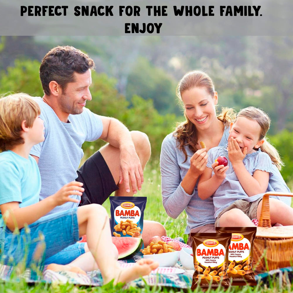BUTO Bamba puffs in a child’s lunchbox demonstrating portable, toddler-friendly snack