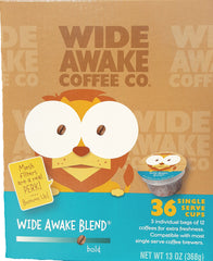 BUTO front packaging showing 36-count wide awake blend and easy grab convenience