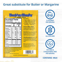BUTTER BUDS close-up of sauce texture showing creamy look and low calories