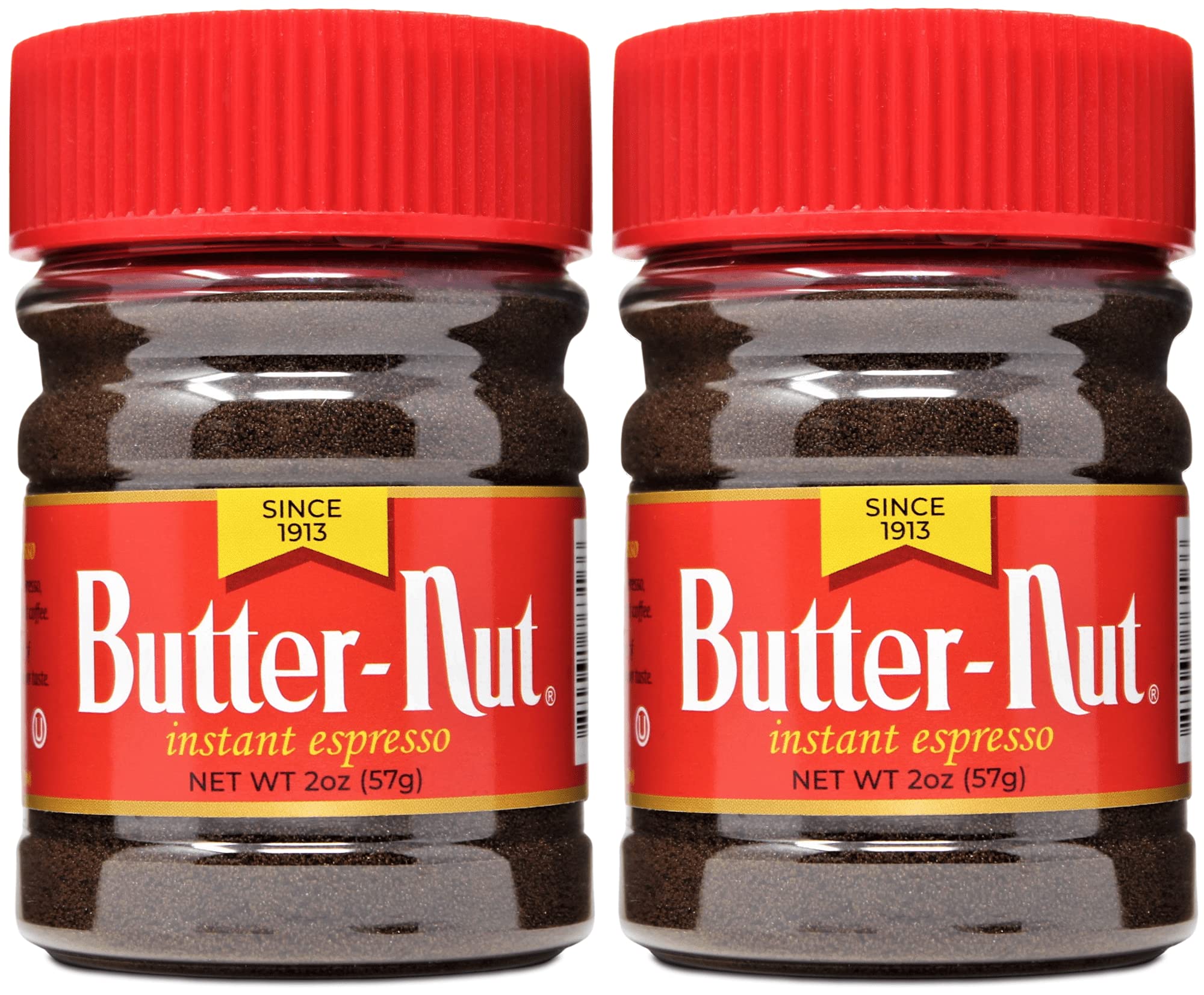 Butter-Nut front packaging showing two 2-ounce packets for convenient espresso