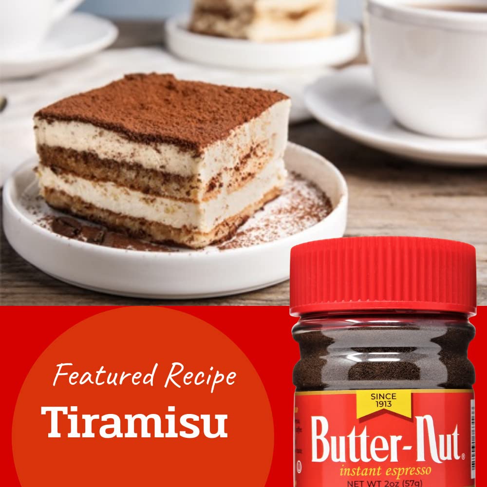 Butter-Nut prepared espresso in cup showcasing smooth crema and deep color