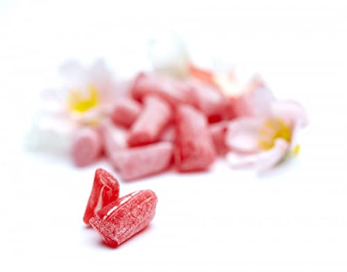 Butterfields candy next to a quarter showing size and portion-control advantage