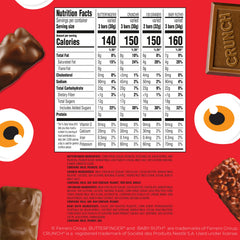 Butterfinger close-up of crunchy center texture highlighting crisp bite benefit