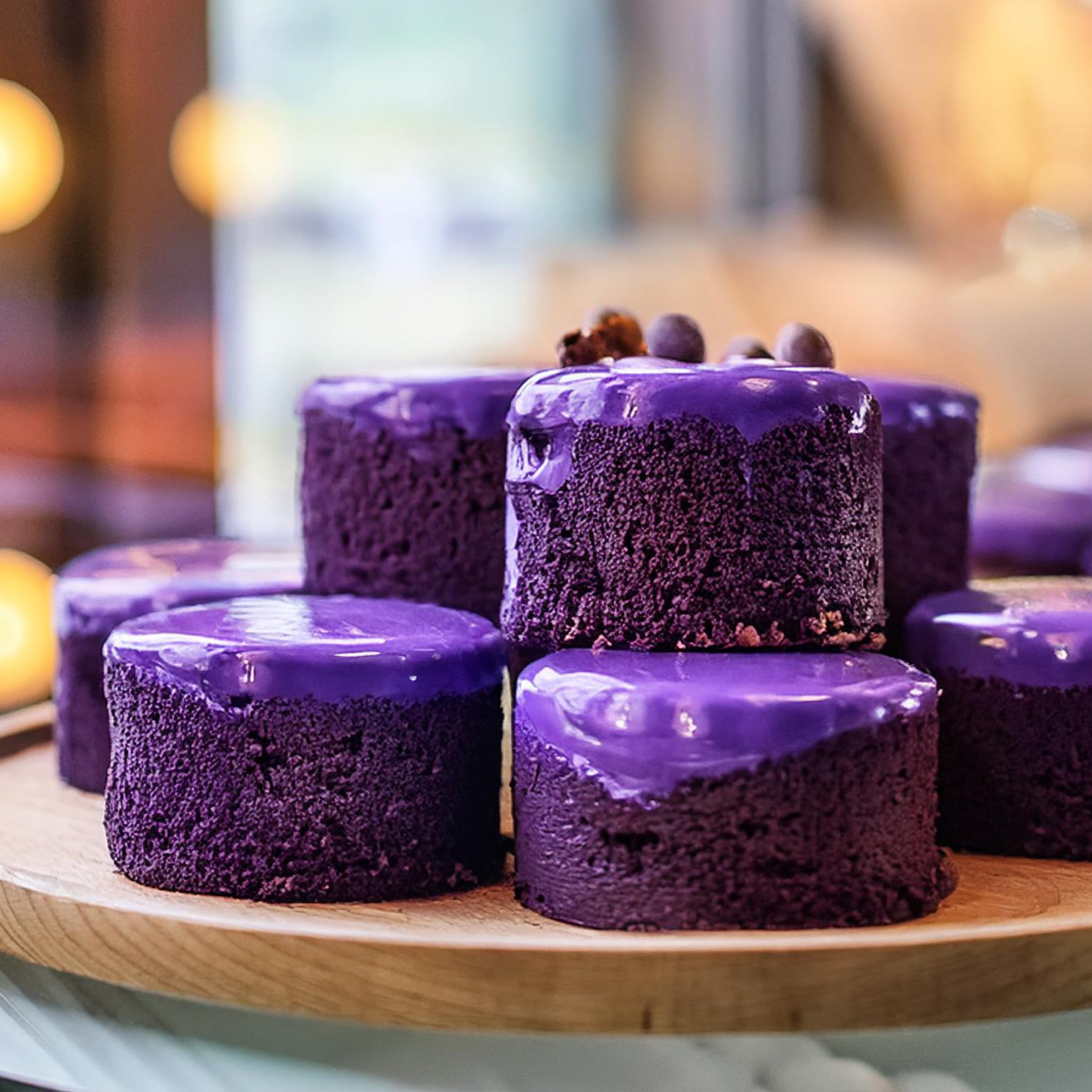 Butterfly Gunacipta 1948 pandesal with ube filling showcasing bakery use