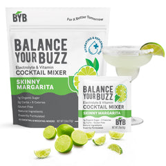 Balance Your Buzz front packet showing branding and packet design for easy use