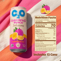 C2O close-up of juice splash illustrating fresh fruit infusion benefit