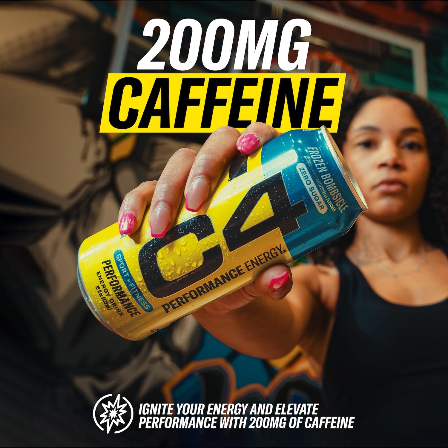 C4 ingredient list detail showing beta-alanine and BetaPower benefits