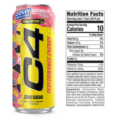 C4 performance energy can in active lifestyle scene highlighting quick energy boost