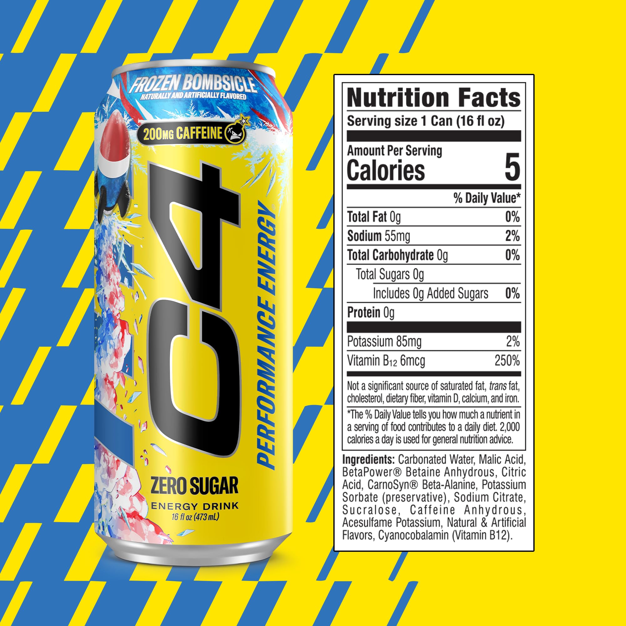 C4 Performance can top closeup showing pull-tab and convenient portability