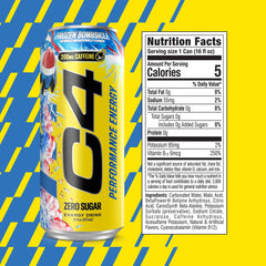 C4 Performance can top closeup showing pull-tab and convenient portability
