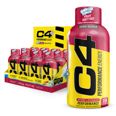 C4 front packaging showing Hawaiian Punch flavor and compact energy benefit