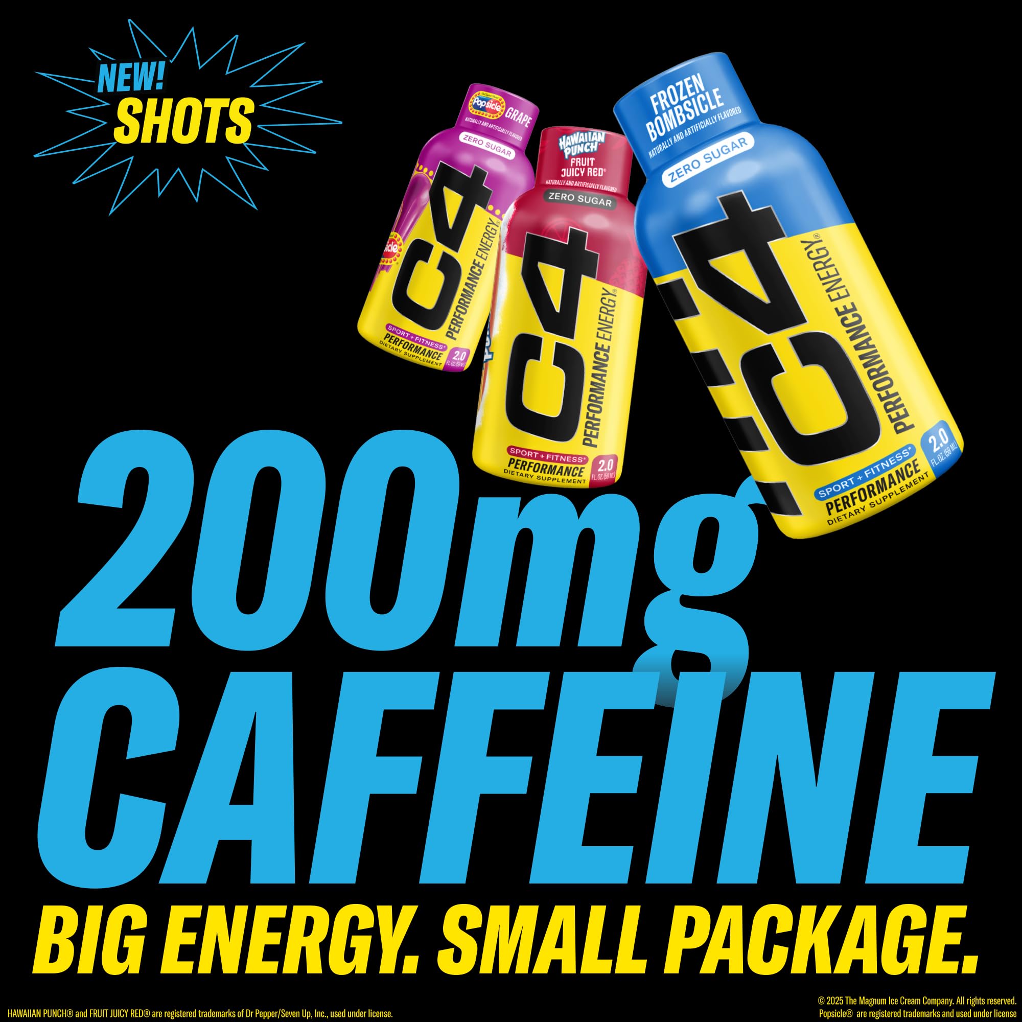 C4 shot liquid texture close-up highlighting vivid grape flavor and smooth pour