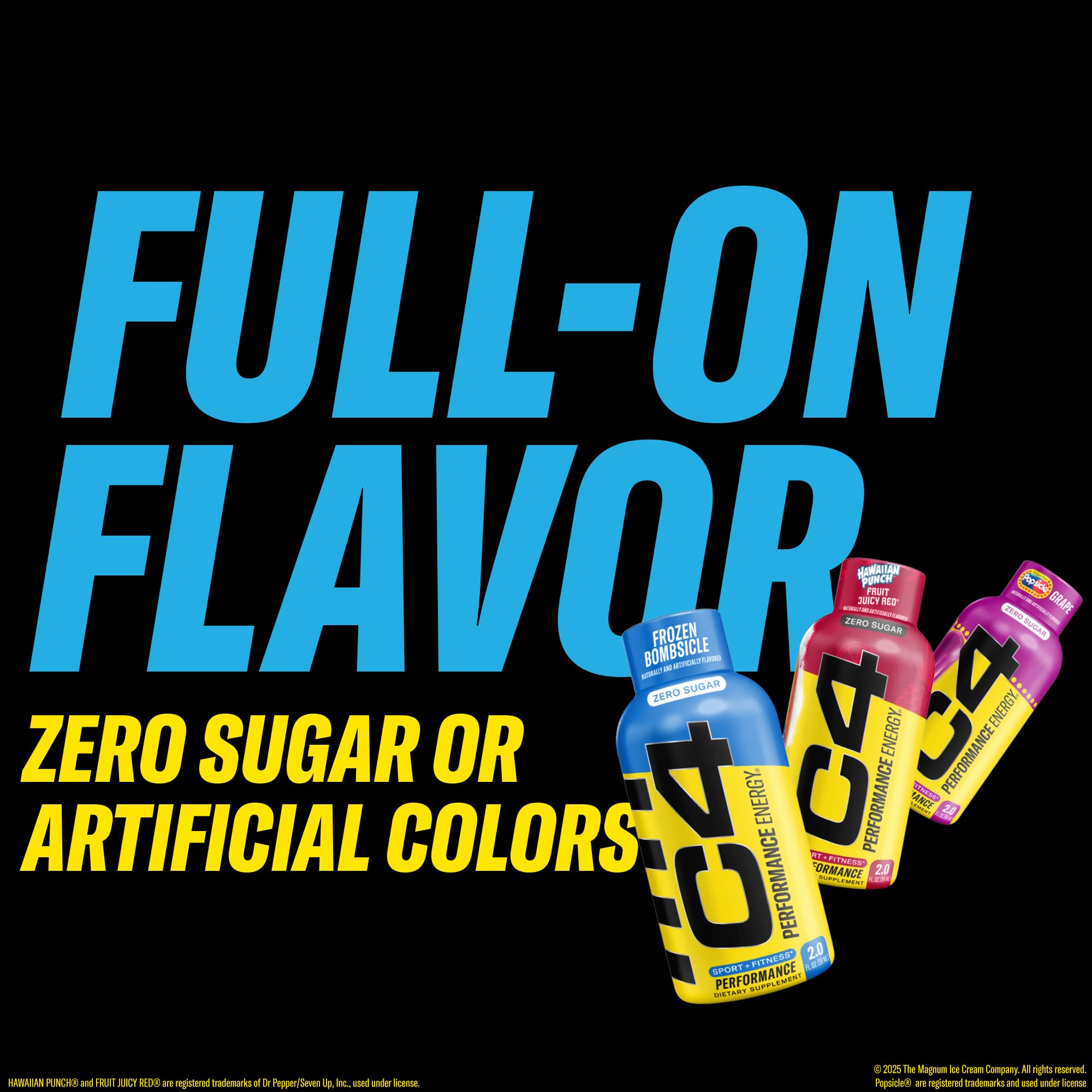 C4 shot held in hand before workout showing quick-use energy on-the-go