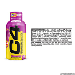 C4 shot open top close-up revealing easy-drink cap and spill-free design