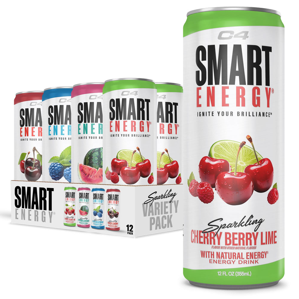 C4 front packaging showing Berry Breeze variety pack and benefits