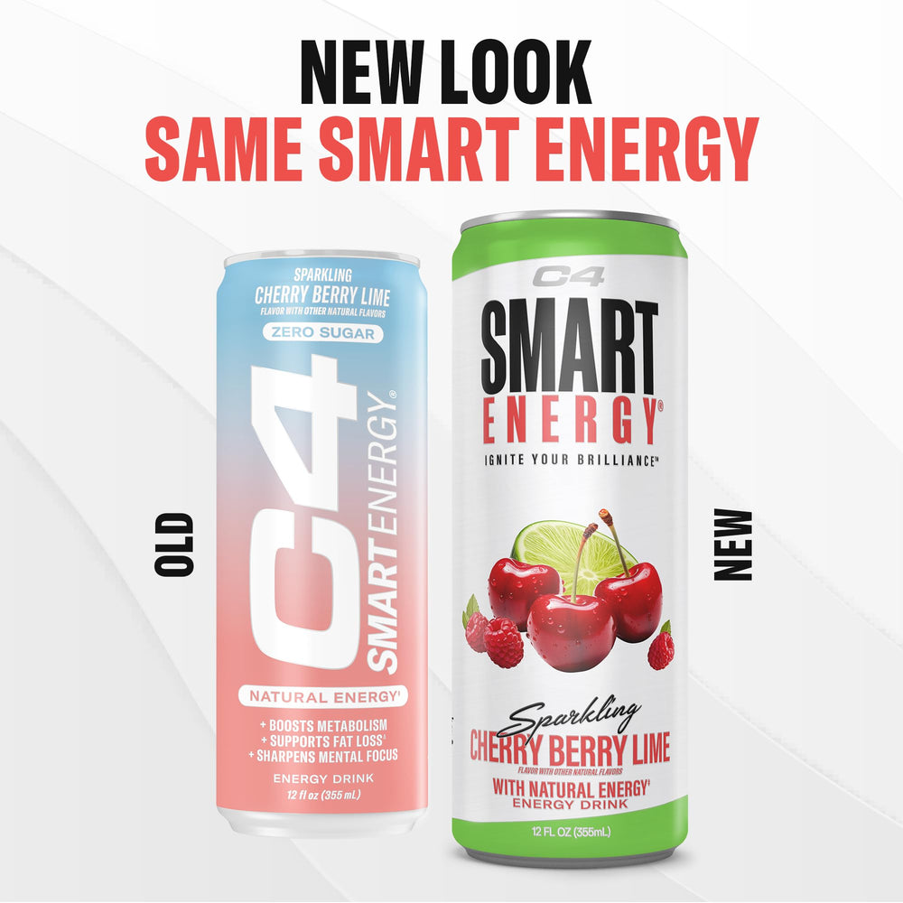 C4 variety display with four Berry Breeze flavors for easy selection