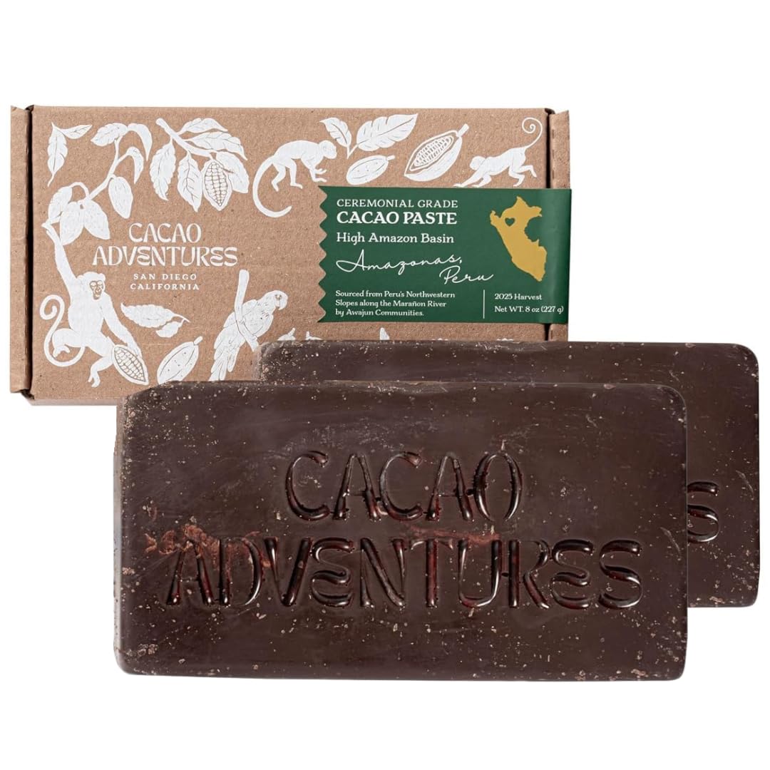 Cacao Adventures front packaging showing single-origin label and weight benefit