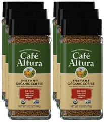 Cafe Altura front label showing product name and benefits