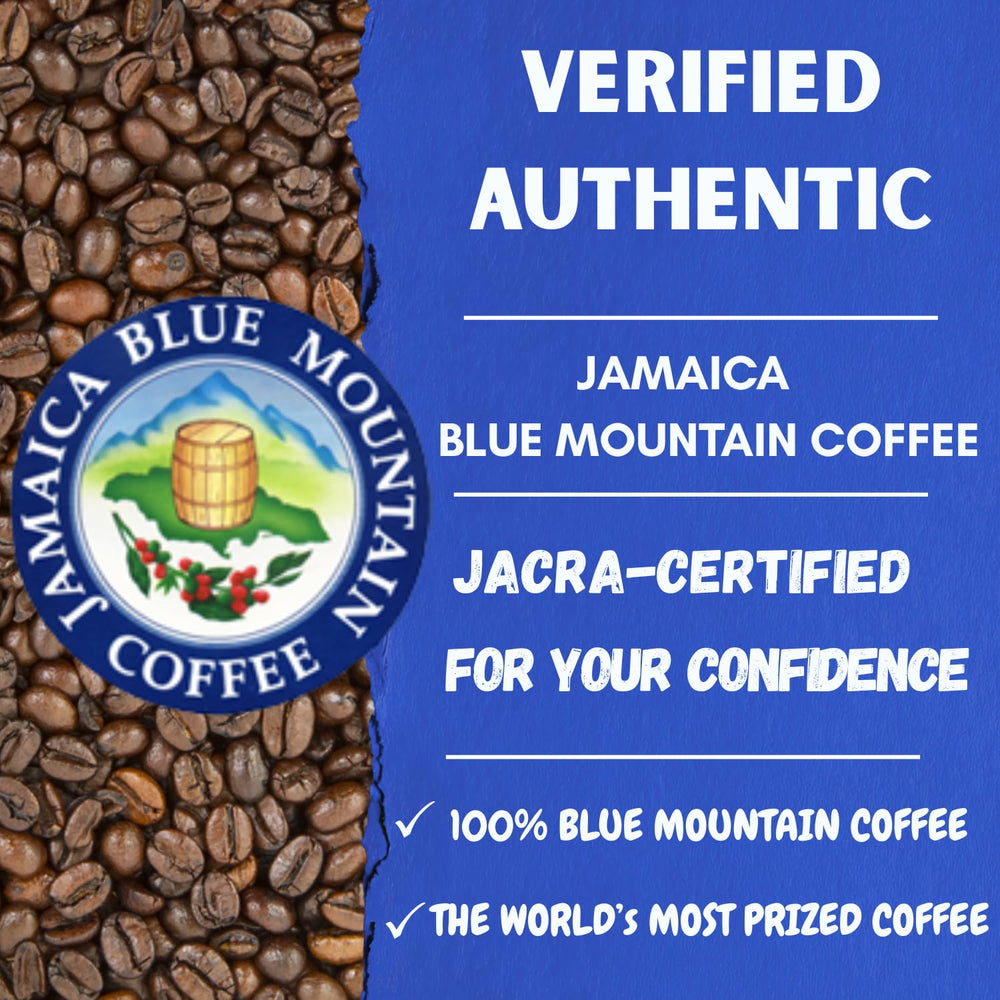Cafe Blue close-up ground coffee texture highlighting grind consistency for even extraction