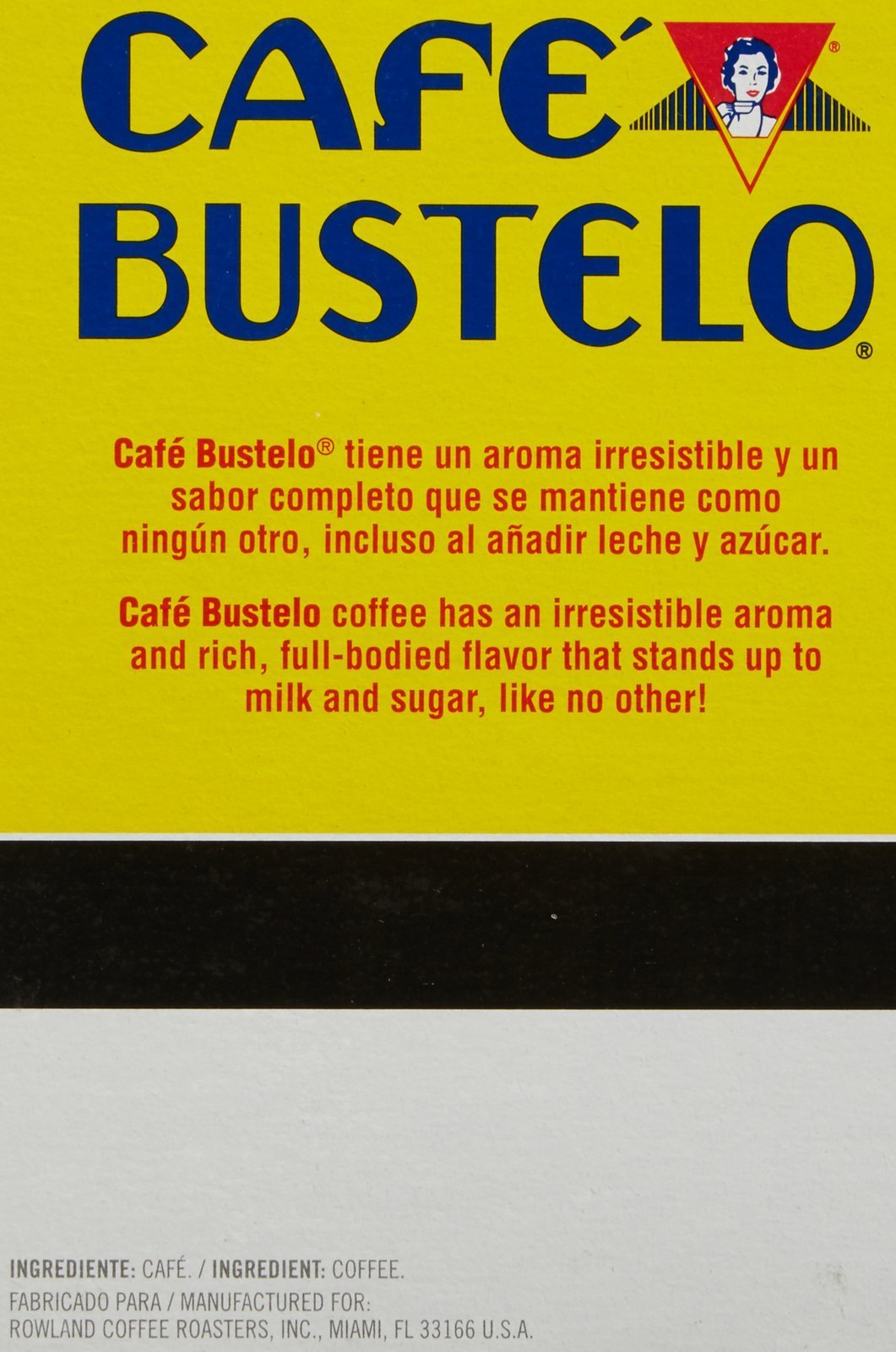 Cafe Bustelo brewed cup in a kitchen setting illustrating bold espresso-style flavor