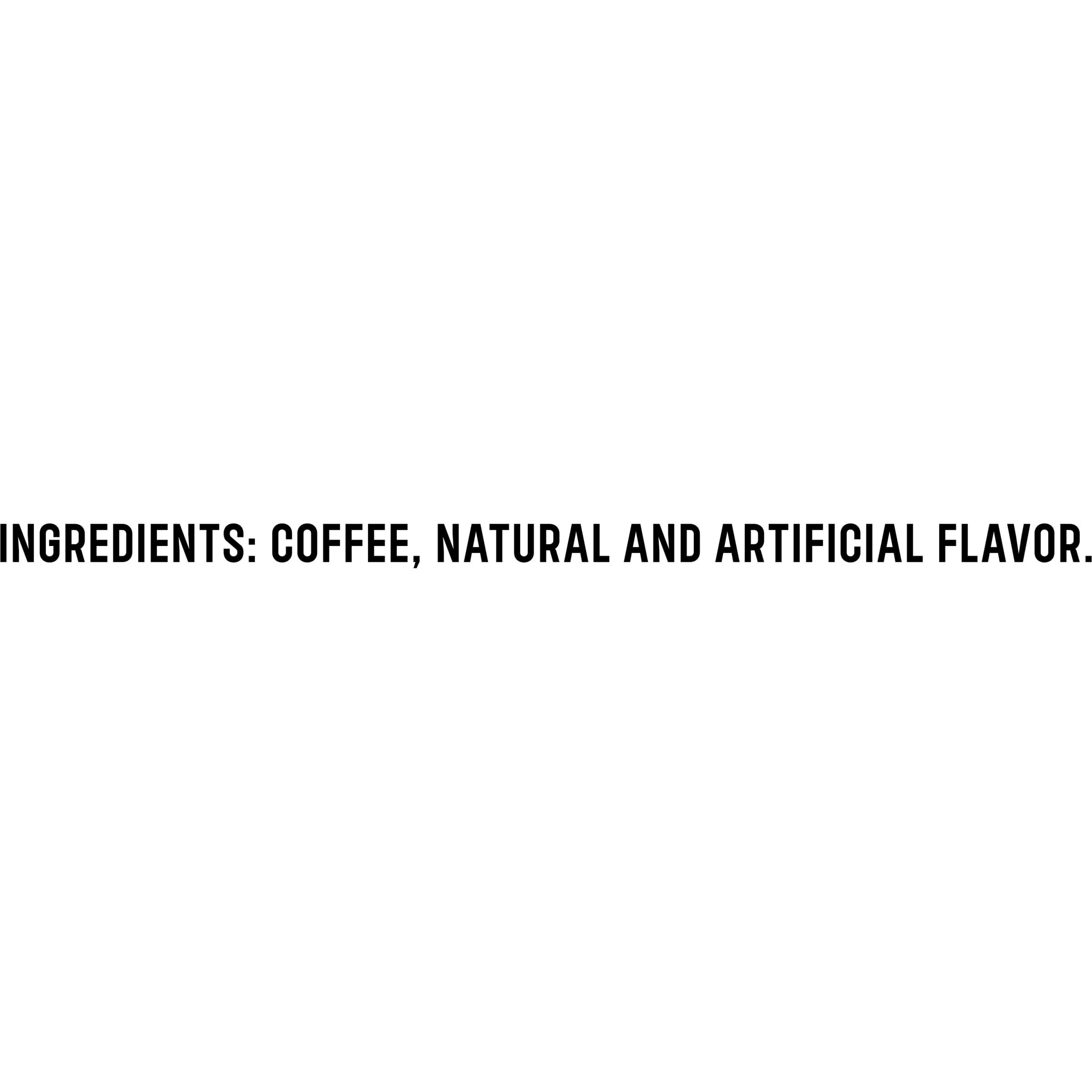 Café Bustelo caramel swirl texture representing dulce de leche flavor profile and sweetness