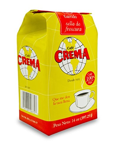 Cafe Crema close-up of ground coffee texture highlighting smoothness benefit
