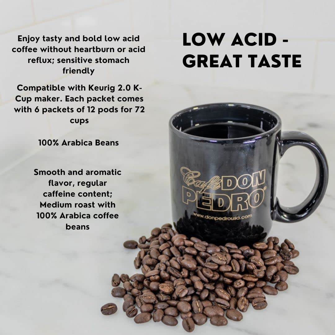 Cafe Don Pedro can beside common items to show the 34.5-ounce scale benefit