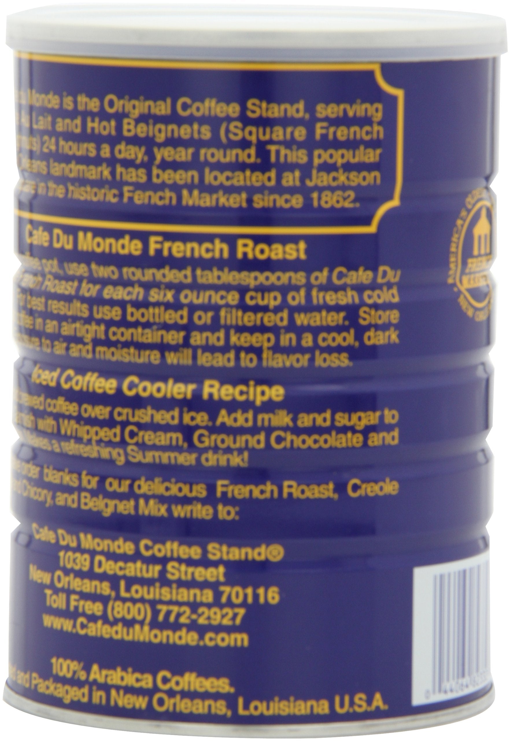 Brewed cup from Cafe Du Monde French Roast in pour-over setup demonstrating clarity and aroma