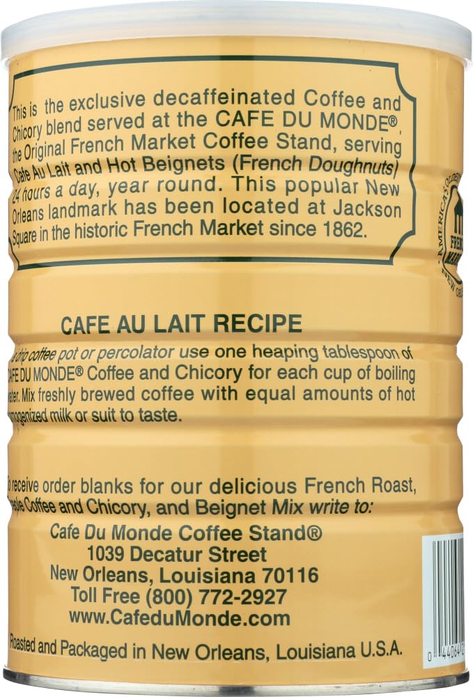 Cafe Du Monde brewed cup in kitchen scene showcasing enjoyable café au lait moments