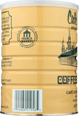 Cafe Du Monde ground close-up texture highlighting rich aroma and full body